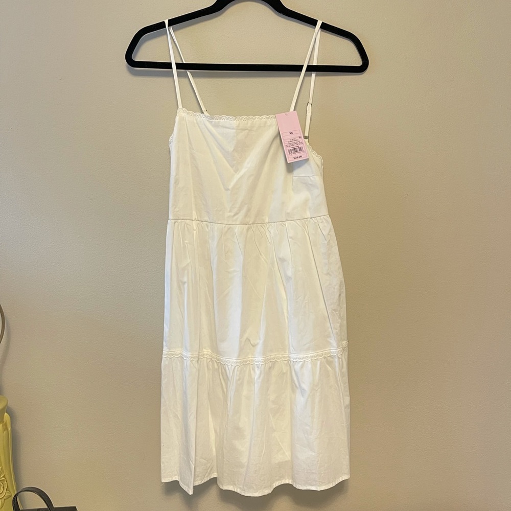 Mini White Sundress NWT